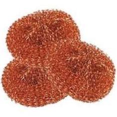 Copper Plated Scourers - 3.09''5 Pack of 25 For Schools