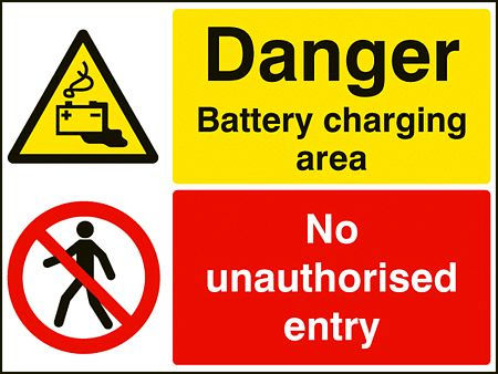 Battery charging- no unauthorised entry