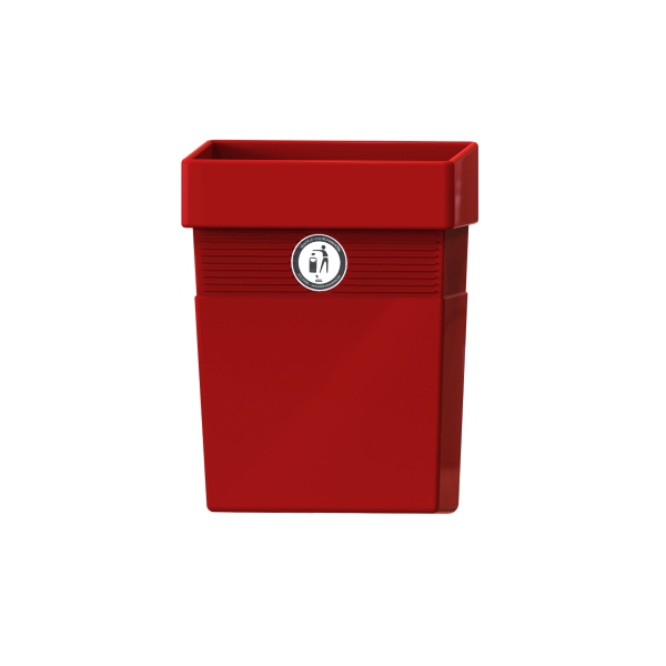 Regent 30L Open Top Litter Bin - Blue