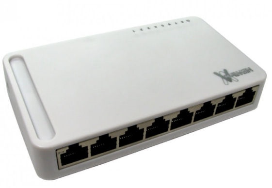 NS-NL-GIGA-8 GIGABIT Ethernet 8 Port Gigabit Network Switch (10/100/1000)