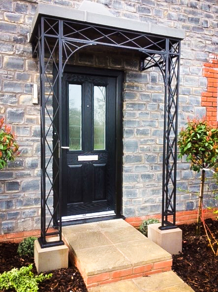 Regency Light Porch with Natural Stone Plinths