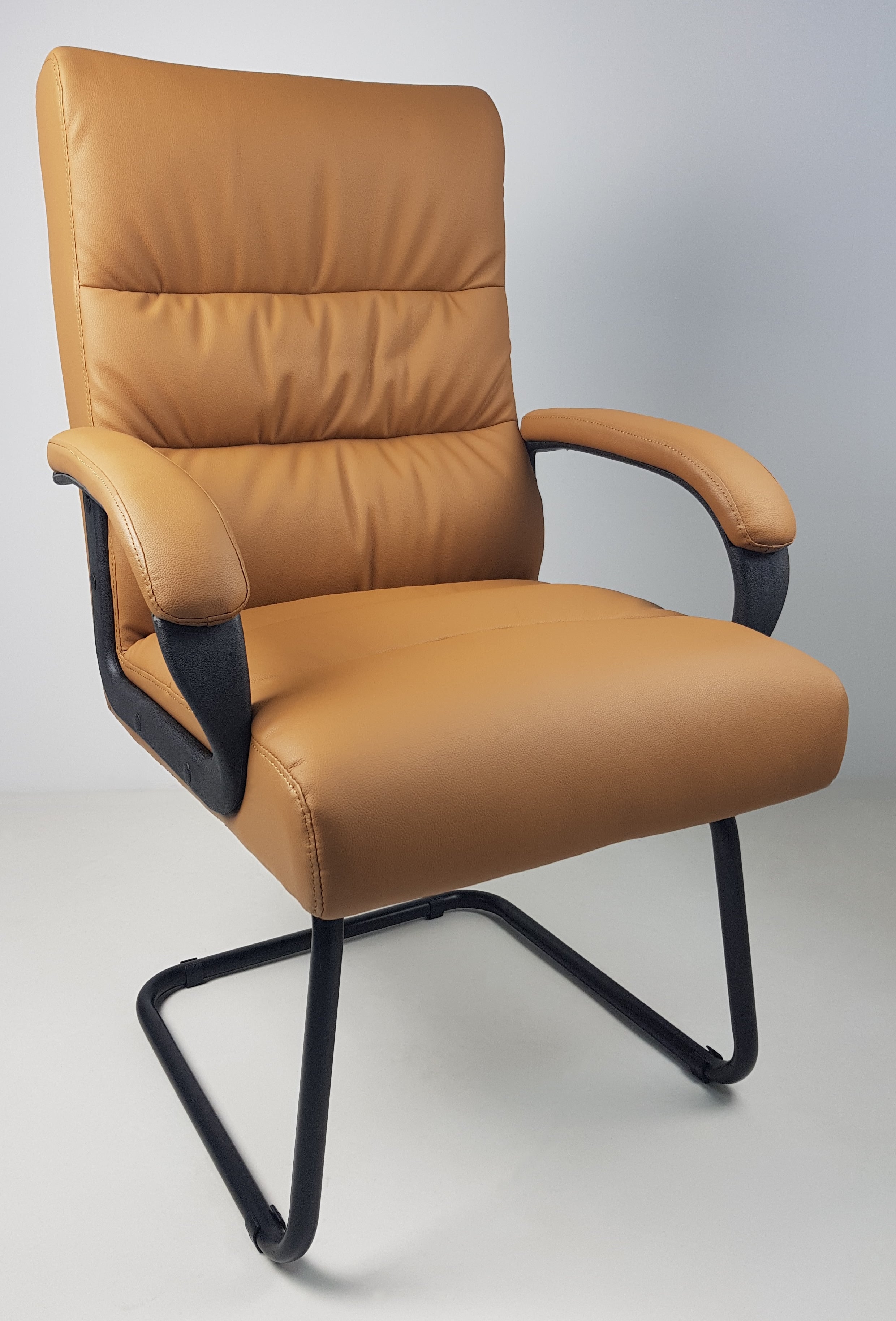 Providers Of Soft Padded Visitor Office Chair in Beige - CHA-K35-2