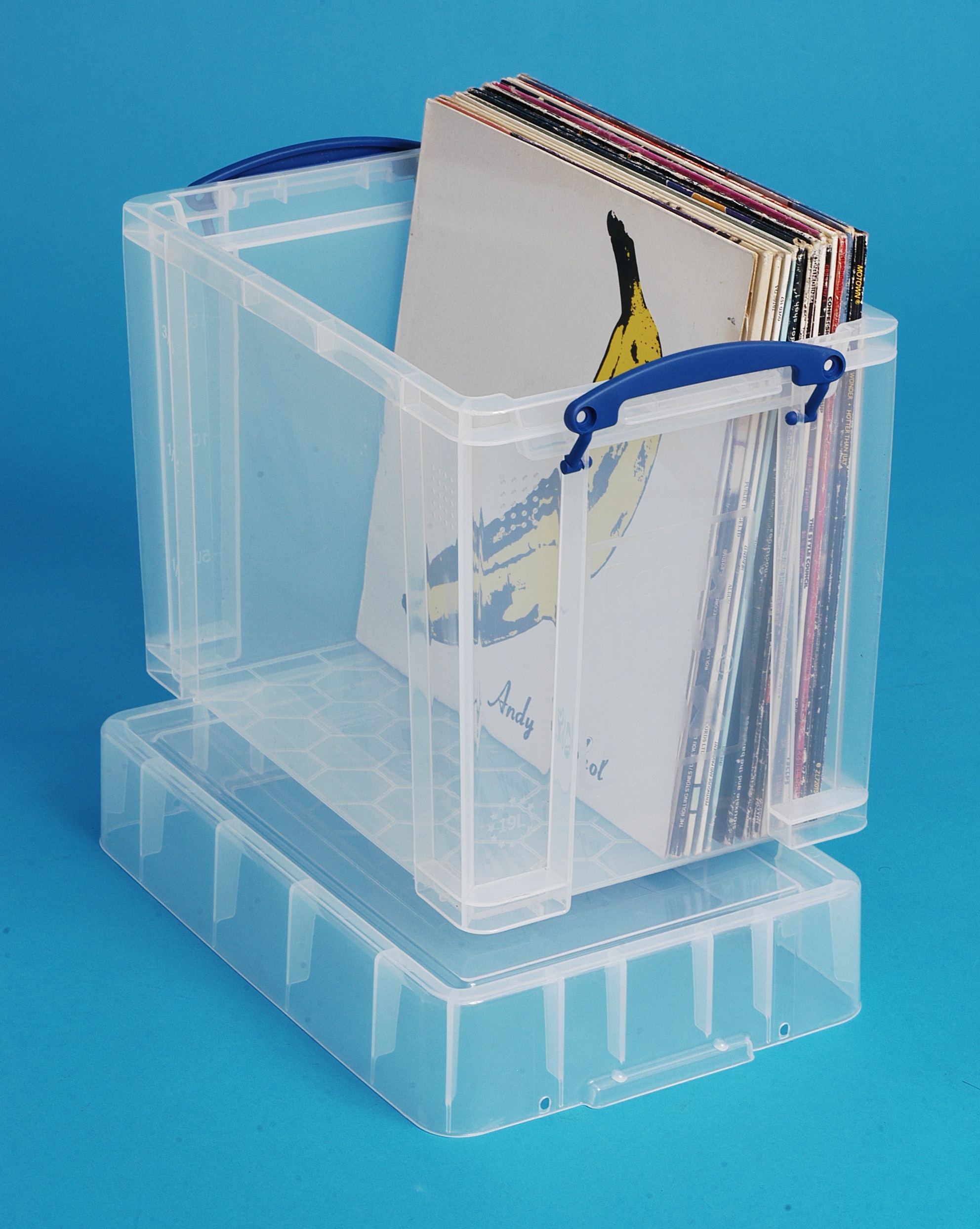 19 Litre XL Clear Really Useful Plastic Storage Box