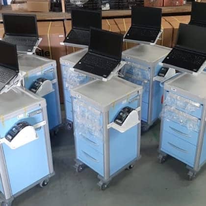 Our Phlebotomy Cart – Ready To Roll