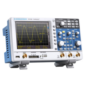 Rohde & Schwarz RTC1K-102 Oscilloscope Package: RTC1002 2CH, 100 MHz RTC-B221 Opt, RTC-B6 Generator, RTC1000 Series