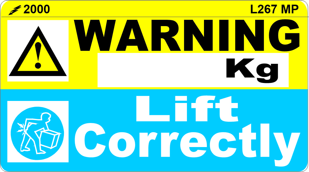 L267 MP Protec Seal Weight Label (100)
[L267 MP]