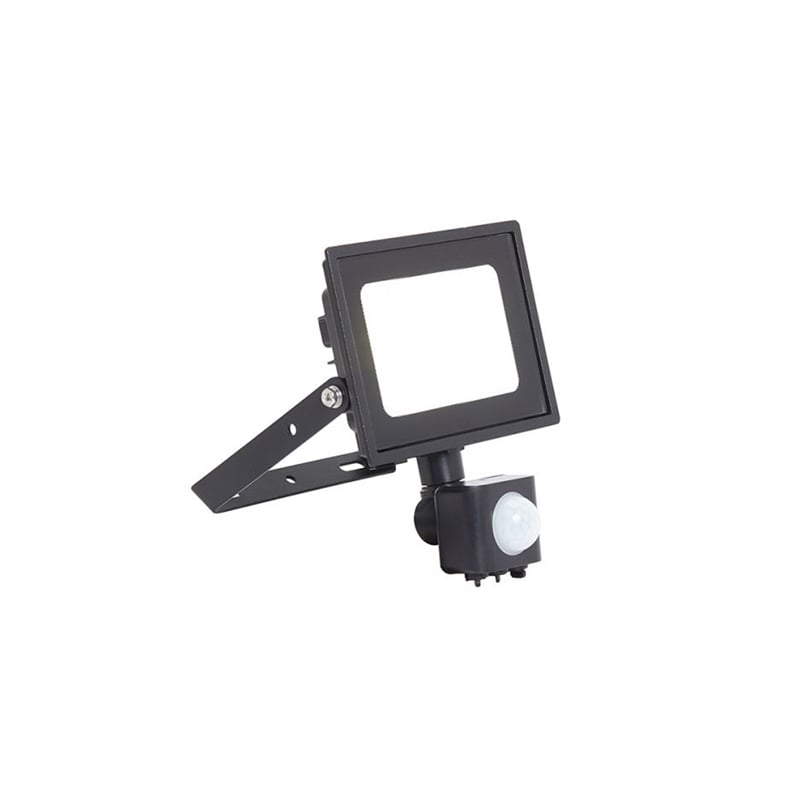 Ansell Eden LED Floodlight 10W 3000K With PIR