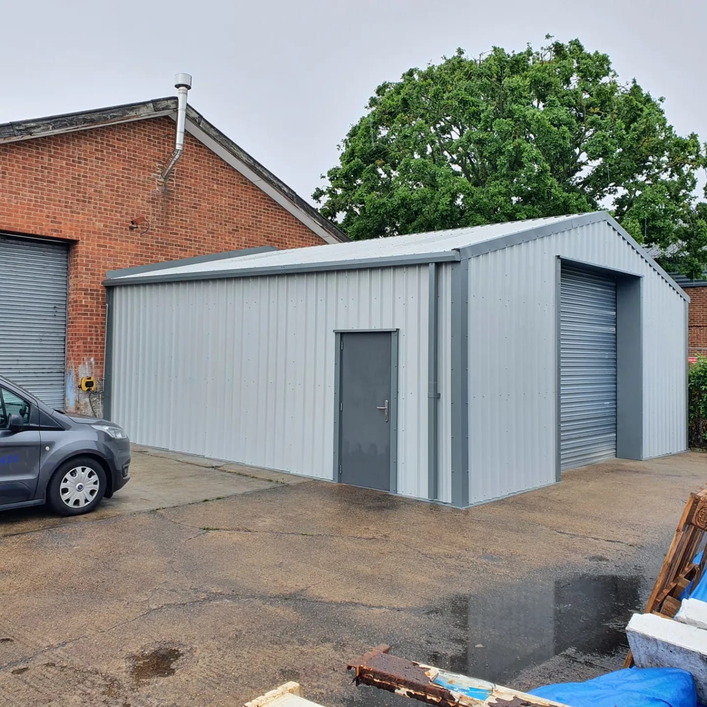 Agricultural Steel Buildings With PA Doors In London