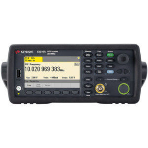 Keysight 53210A RF Frequency Counter, 350 MHz, 10 Digits/s, 1 CH, LAN, USB, GPIB, 53200 Series