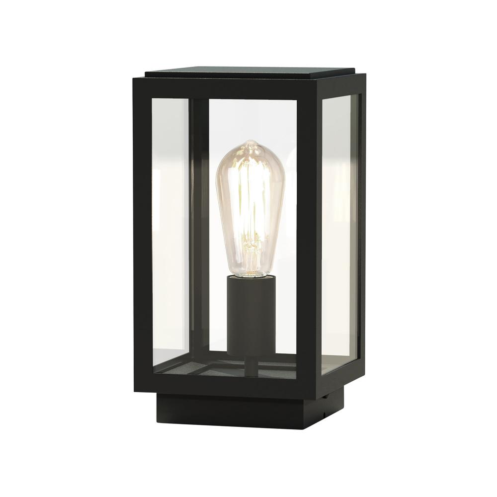 Astro Homefield Pedestal Textured Black Pedestal Light