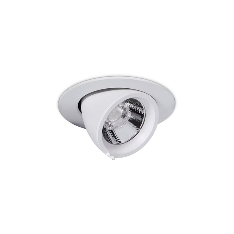 Kosnic Tatio Wall Washer LED Downlight 15W 16 Degree 3000K White