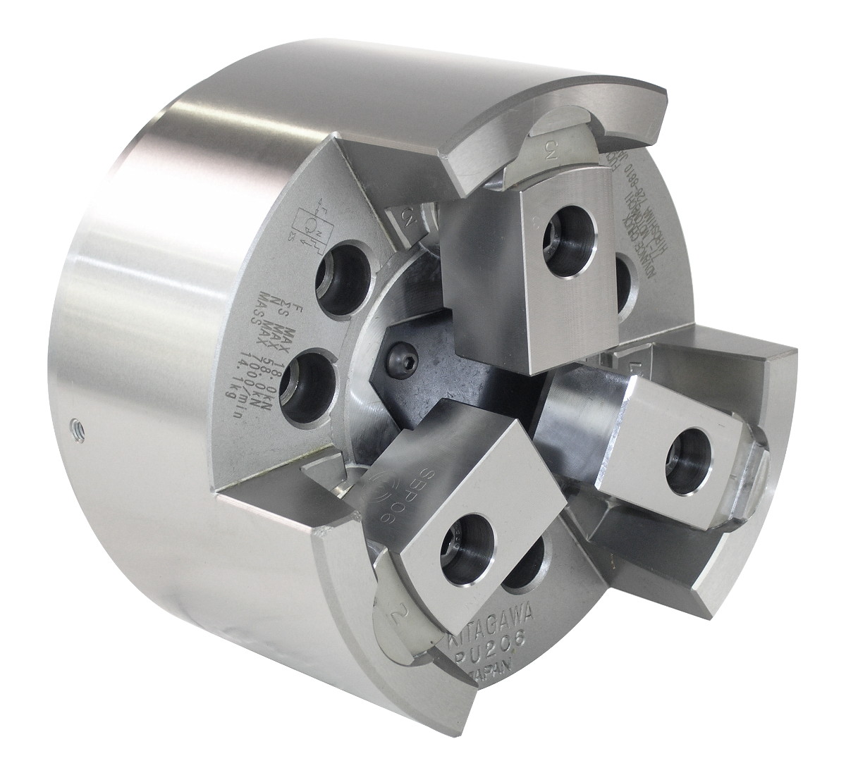 PU Series (With Adaptor) Pull Lock Power Chuck with Adaptor Plate
