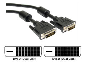 KVMC-DVI-D-M58-05 DVI-D Dual Link Digital Video Interface cable DVI &#43; 24pin M-M, 5 metres ( For DIGITAL ONLY )