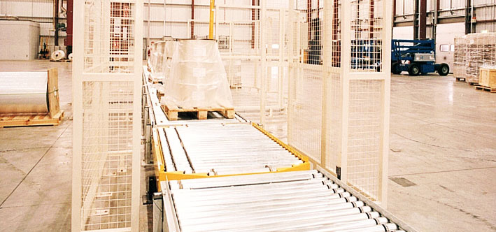 Heavy-Duty Pallet Roller Conveyor Systems