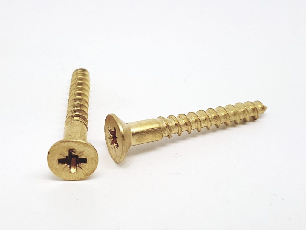 Brass Screws For Woodworking And Joinery