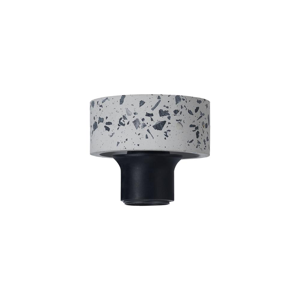 Luxuria Meash 10cm Ceiling Light (FRAME ONLY) E27 Terrazzo Marble / Black