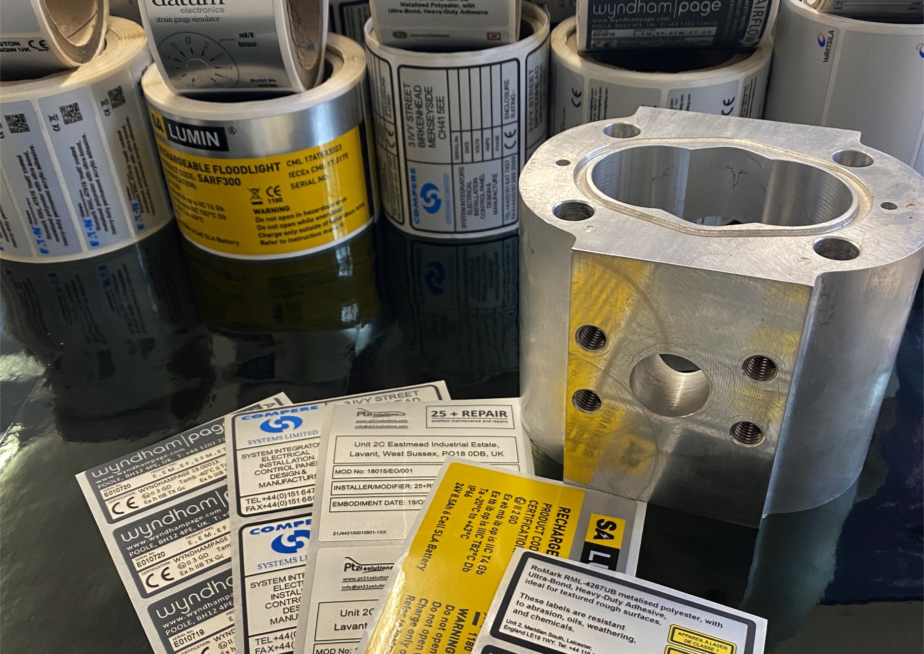 High-Quality Industrial Labels