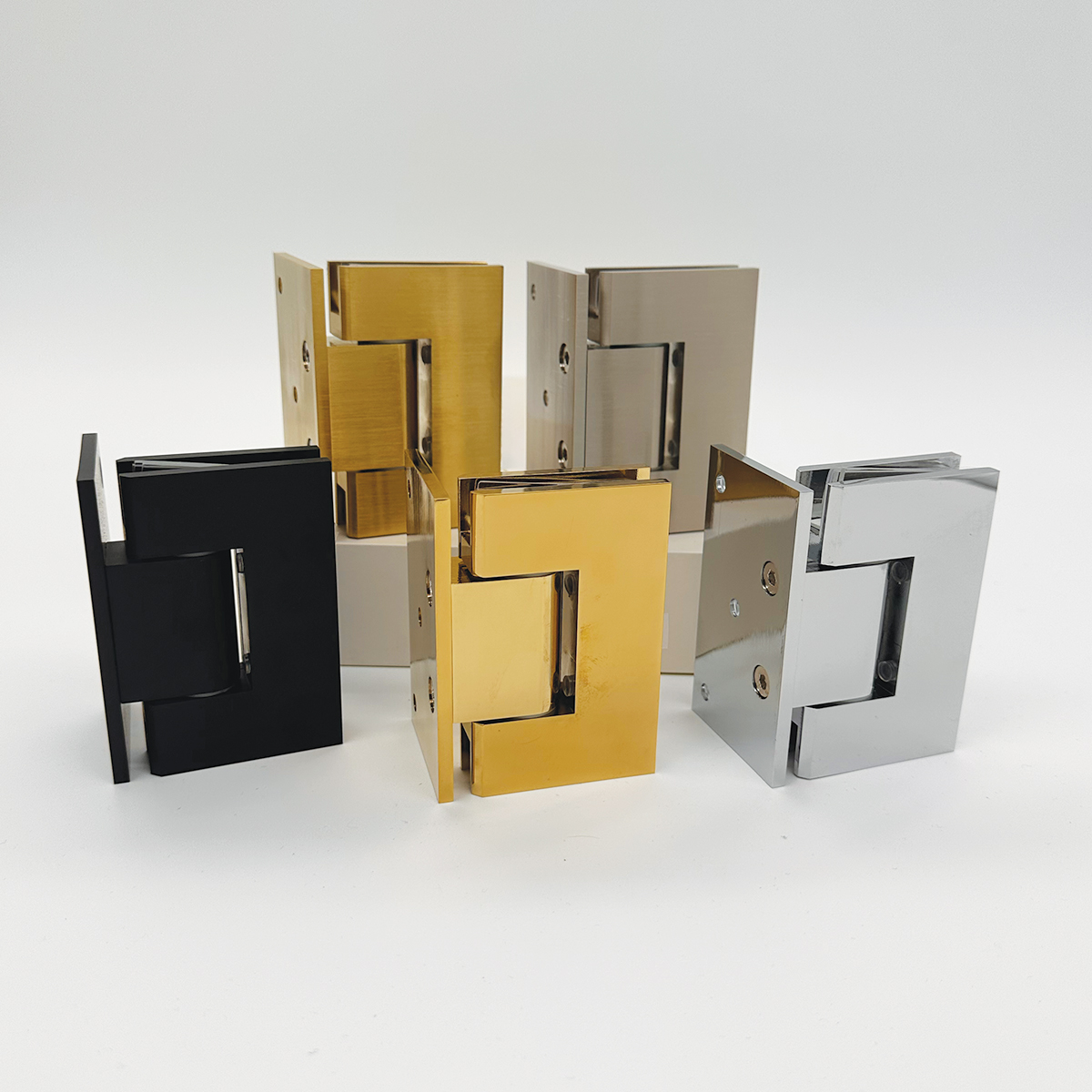 Adjustable Glass to Wall Hinge