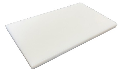 Professional 500 x 300 x 20mm Catering Chopping Cutting Board - White