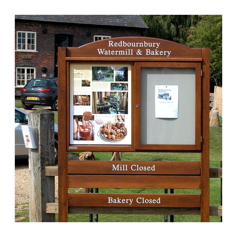 Man-Made Timber Outdoor Information Boards