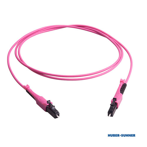 H+S Multi-Mode LC HD Simplex Fibre Patch Cable OM4