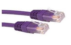 C56EV1-01 Category 5E UTP Patch Cable EV1, 1 metres, violet ( Cat5E )