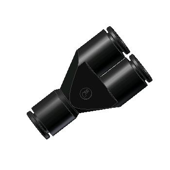 FIT074B - 6mm EQUAL Y CONNECTOR