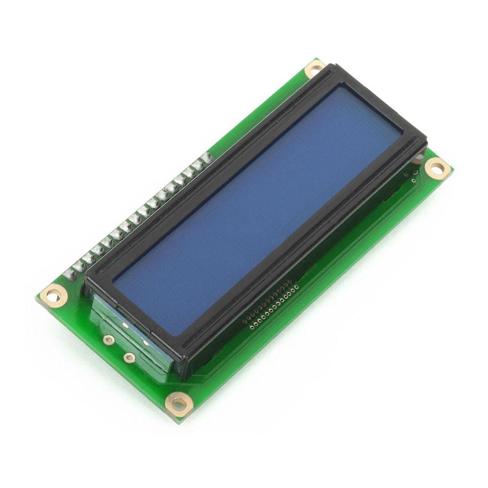 Character LCD 2x16 with Blue Backlight