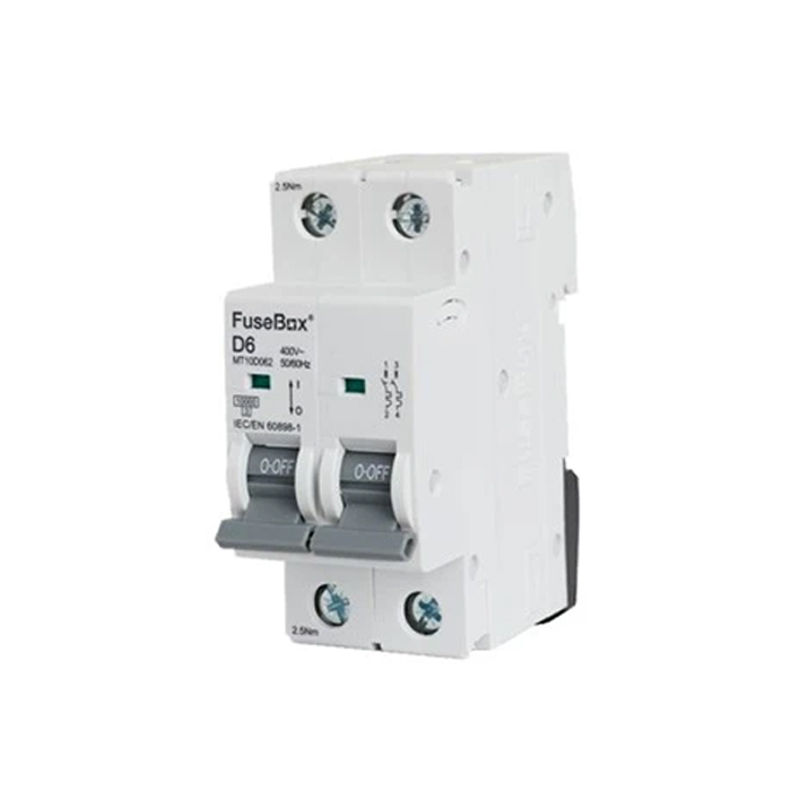 FuseBox MT10C202 MCB 20 Amp C Type 10kA 2 Pole