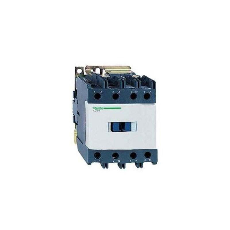 Schneider LC1D65008U7 Contactor 80A Amp 230V AC Volt 4 Main Poles 2 N/O & 2 N/C Contact Configuration