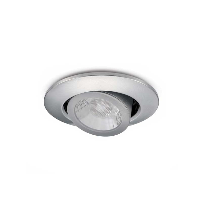 JCC V50 Adjustable LED Downlight Brushed Nickel CCT Switchable