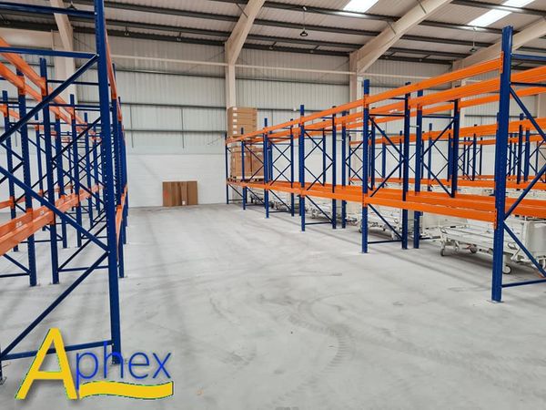 Installation Of Used Pallet Racking System