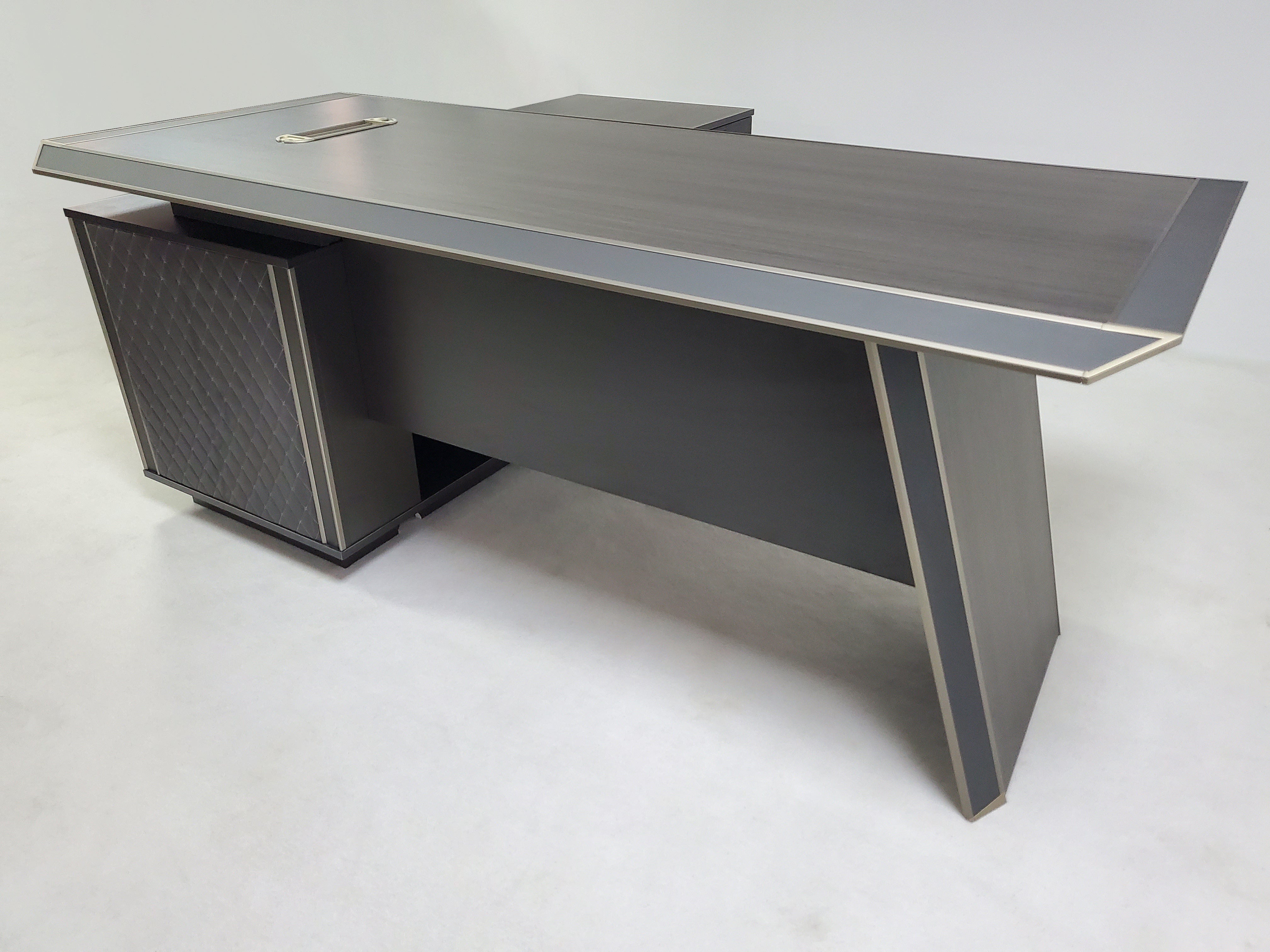 Modern Corner Executive Office Desk with Bevelled Design - 2000mm - TUT-01 Near Me