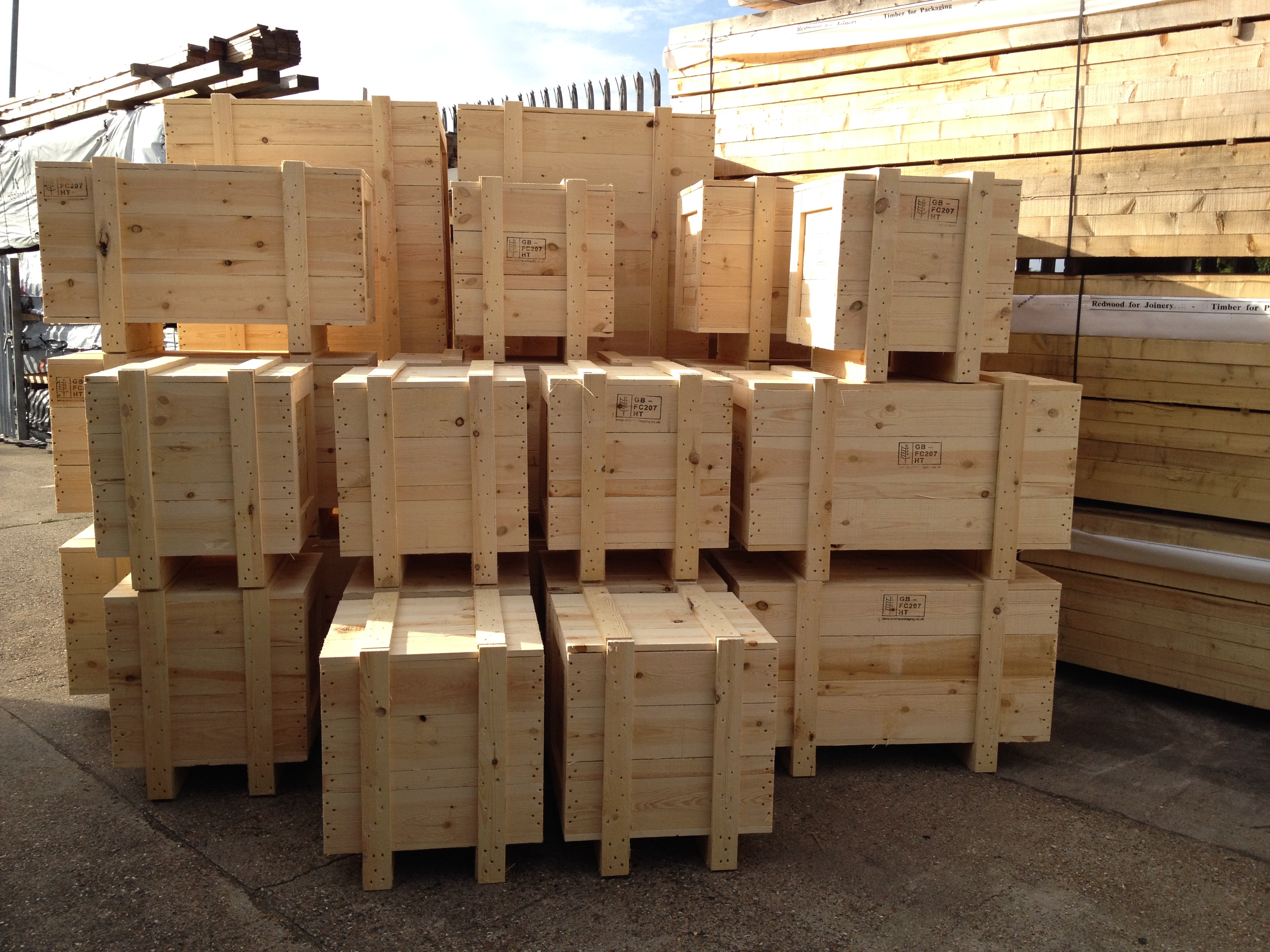 ISPM15 Compliant Wooden Crates Supplier