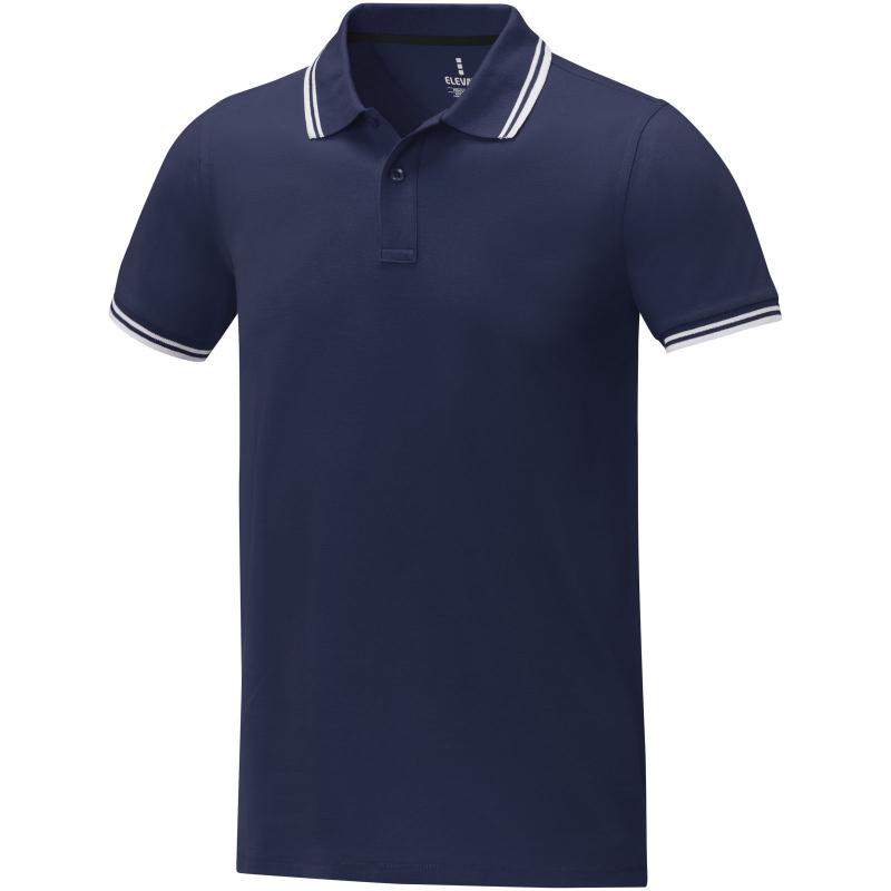 Amarago short sleeve men's tipping polo