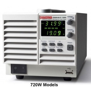 Keithley 2260B-30-72 DC Power Supply, Single Output, 30 V, 72 A, 720 W, 2260B Series
