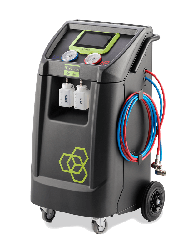 Air-Nex 9320 Air Conditioning Recharge Station for R134a Gas for Garages Delivering Professional Vehicle AC Servicing