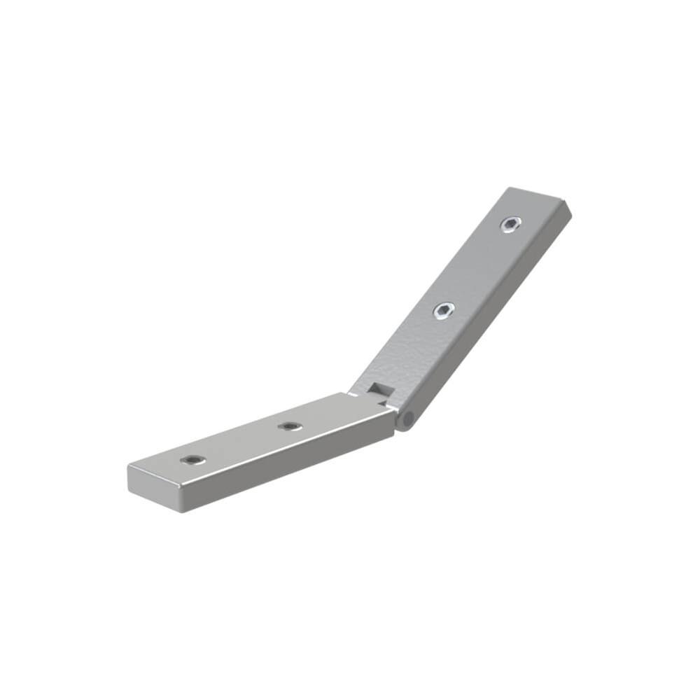 Aluminium  90 - 180 Degree AdjustableConnector Vertical Mill Finish