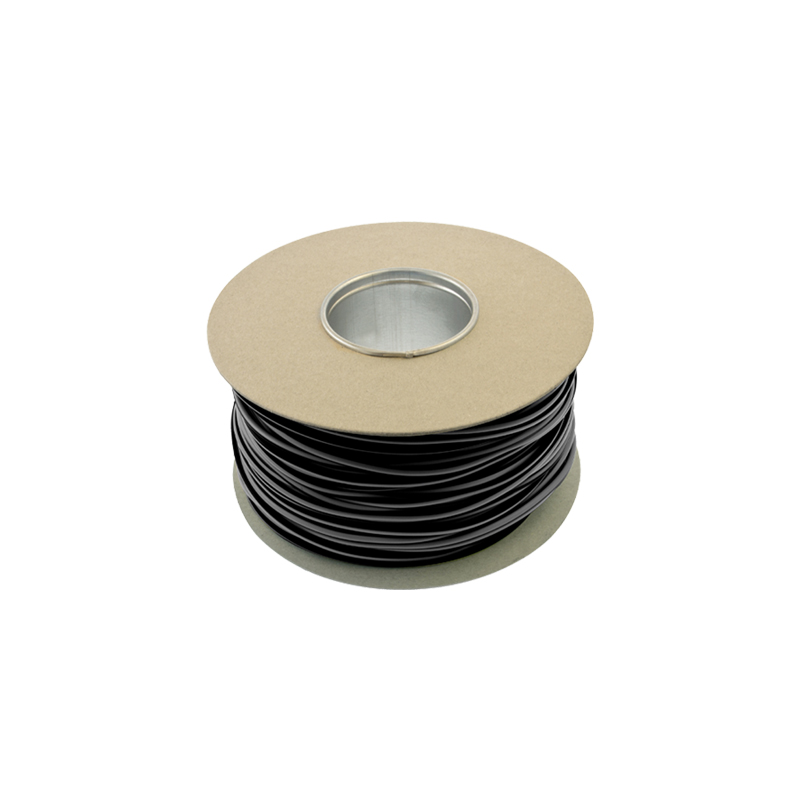 Unicrimp Heat Shrink PVC Sleeving 4mm Black (Per 100M)