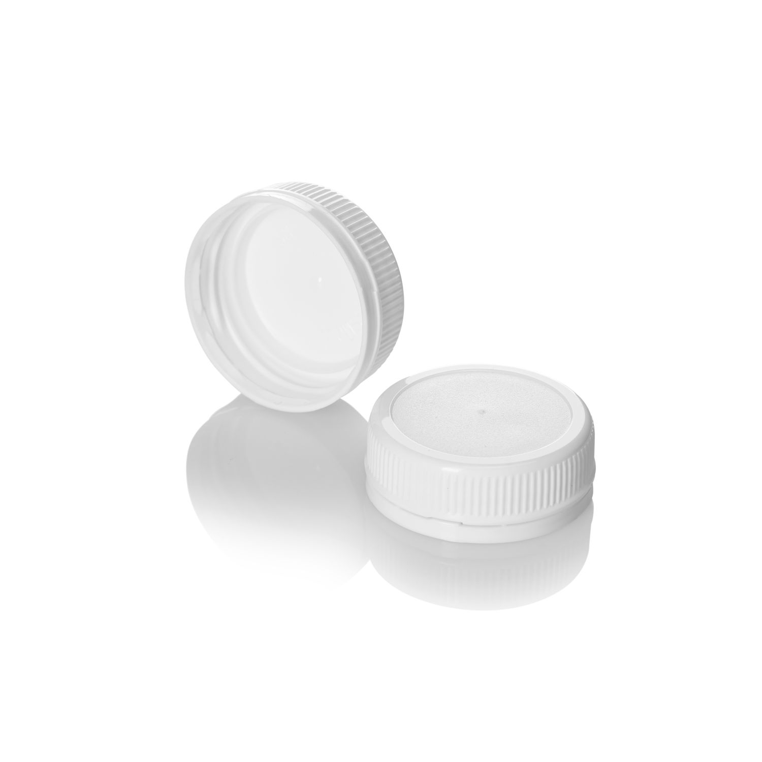 Providers Of 38 UCS White Tamper Evident Screw Cap &#45; Ribbed UK