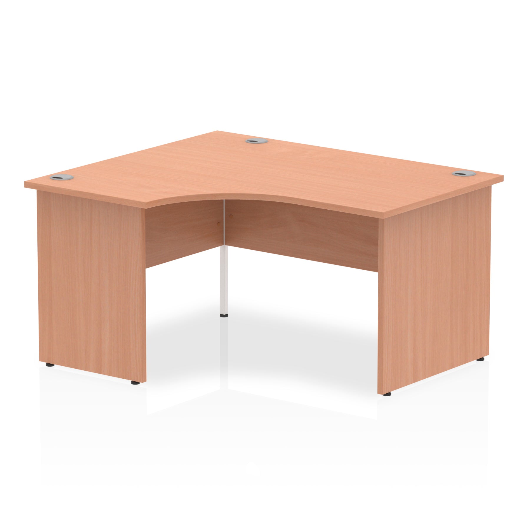 Providers Of Impulse Left Hand Crescent Desk Panel End Leg - 1400mm - Multiple Colour Options UK