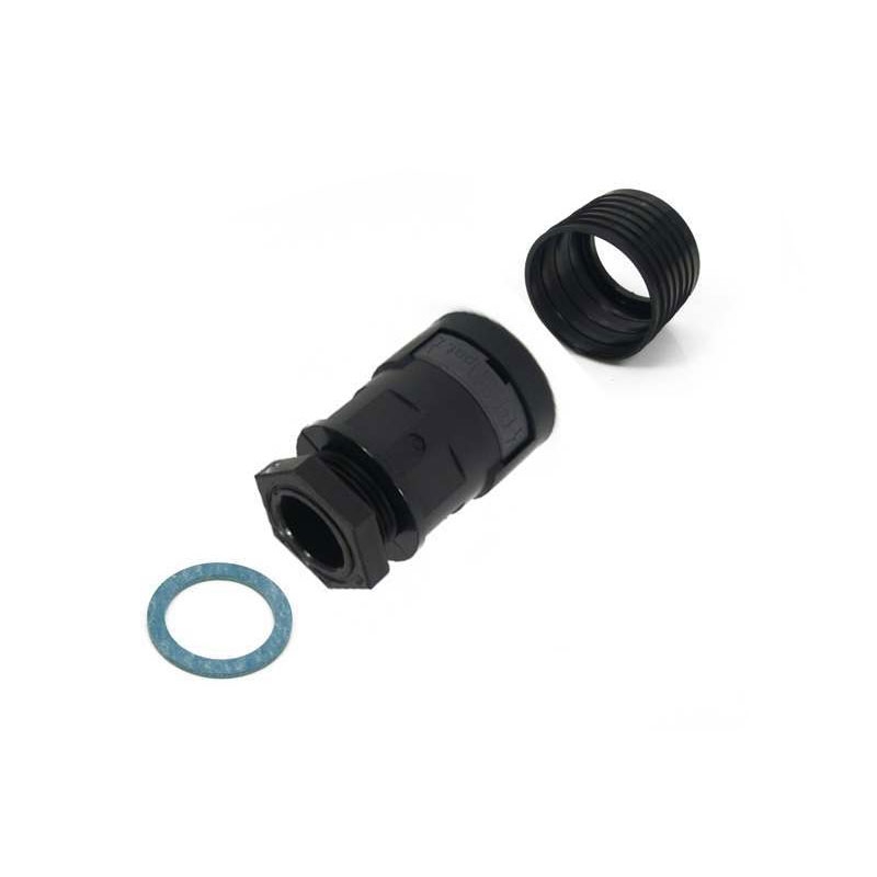 PMA BVNVM253 - 50 Conduit Connector Black Colour Straight Connector Type 25mm