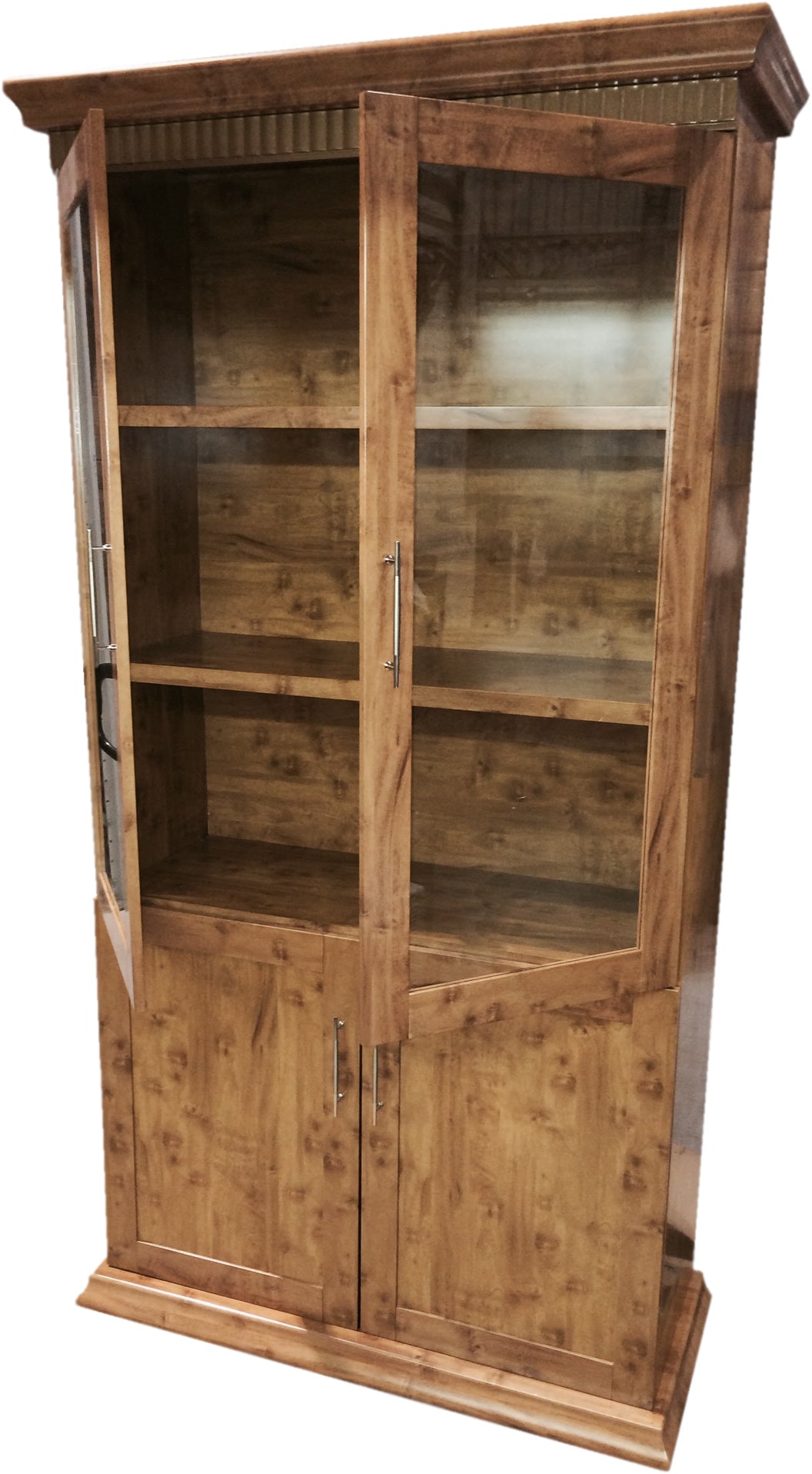 Providers Of Yew Luxury Bookcase 2 Doors Wide DES-1862A-2DR Huddersfield