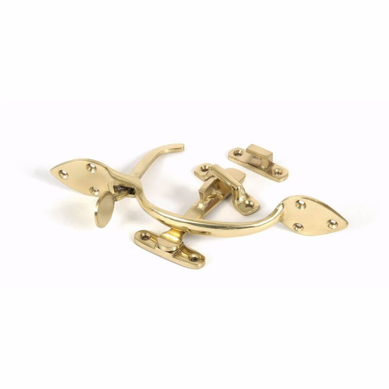 Anvil 90241 Polished Brass Suffolk Latch Set