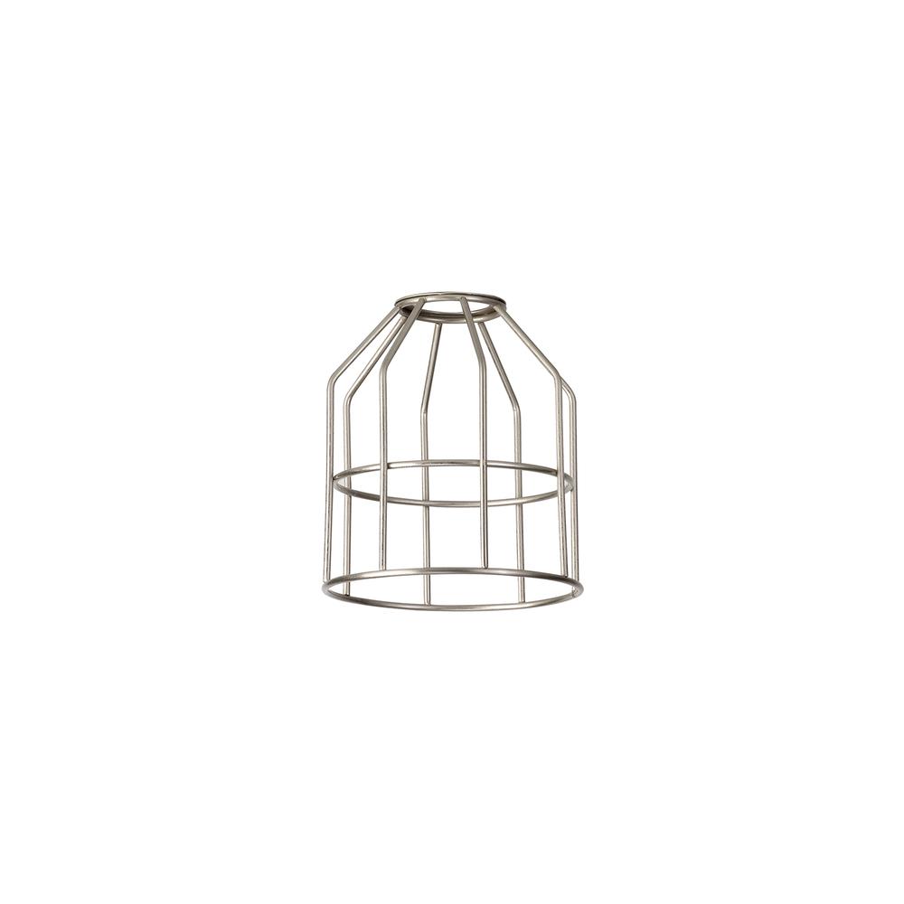 Luxuria Glorelle Cylinder 14cm Wire Cage Shade Brushed Nickel