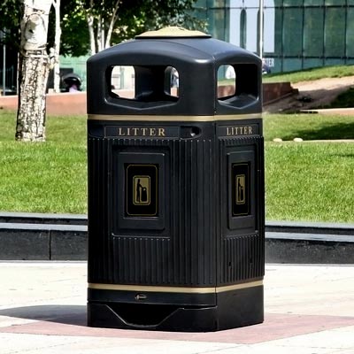 Market Leaders Of Glasdon Jubilee&#8482; 110 Litter Bin