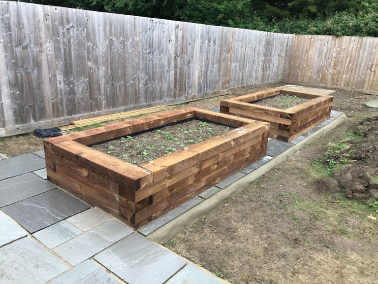 Raised Beds Landscaping Services Poringland