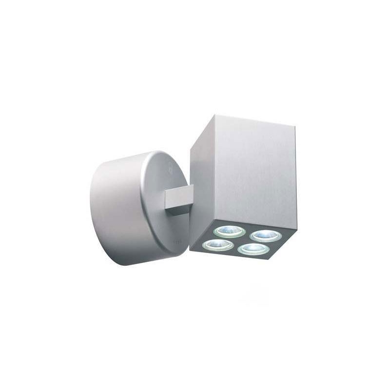 Collingwood 4W LED Cube Wall Light IP65 Rated Warm White 3000K