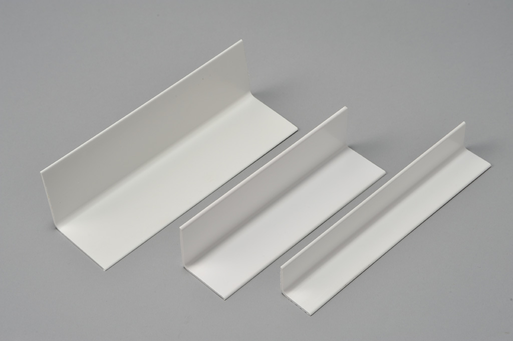White PVC Angles