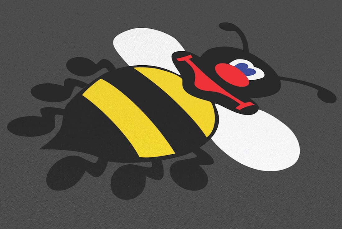 Busy Bee - Playground Graphics